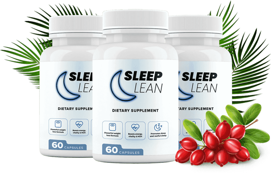 Sleep Lean bottles for deep sleep and weight management
